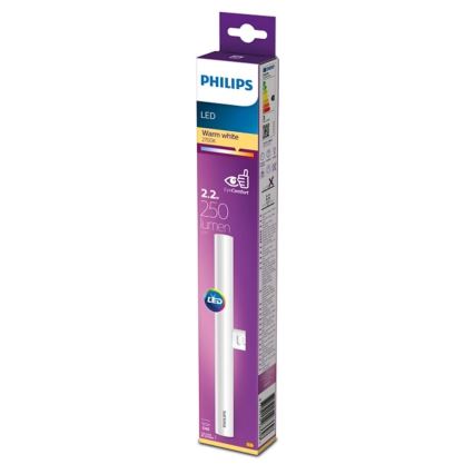 LED Dienasgaismas spuldze Philips S14D/2,2W/230V 2700K 30 cm