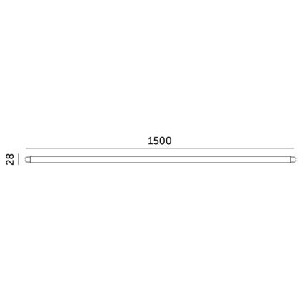 LED Dienasgaismas spuldze T8 G13/22W/230V 4000K 150 cm