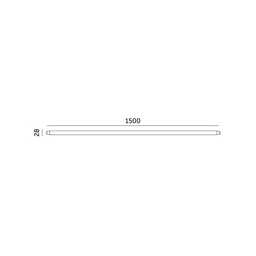 LED Dienasgaismas spuldze T8 G13/22W/230V 4000K 150 cm