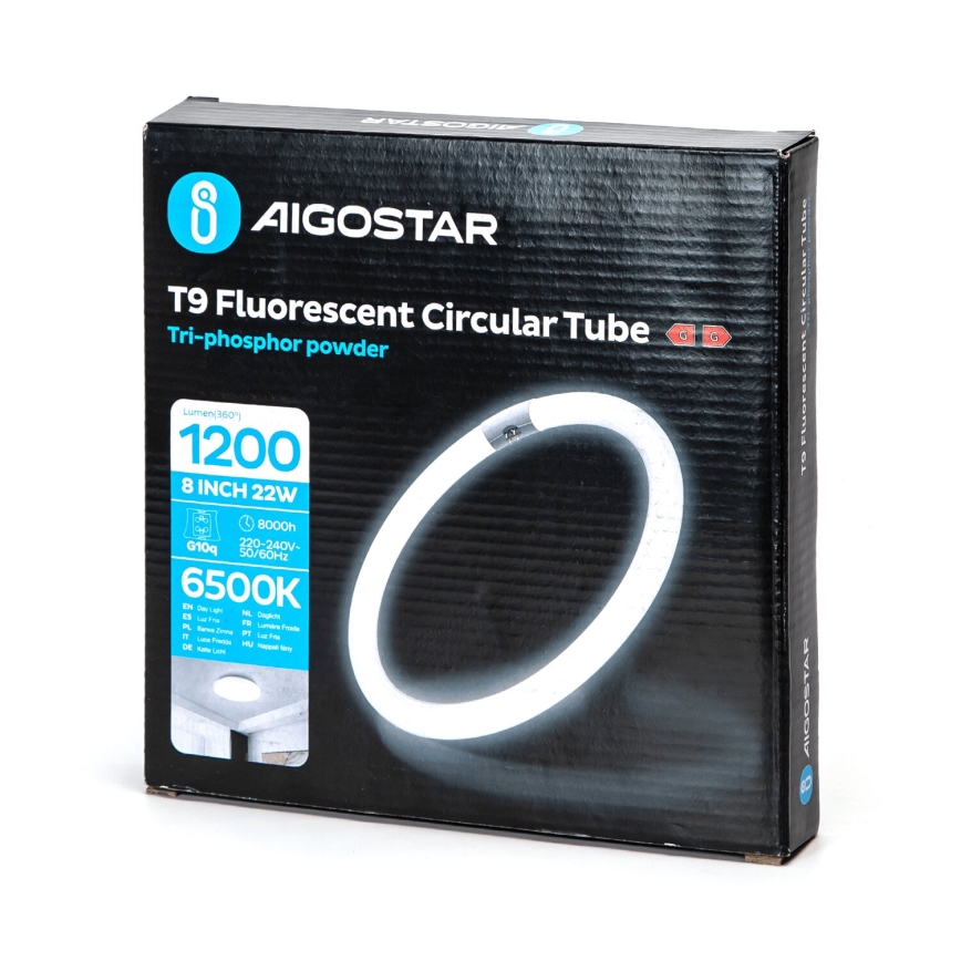 LED Dienasgaismas spuldze T9 G24q-1/22W/230V 6500K - Aigostar