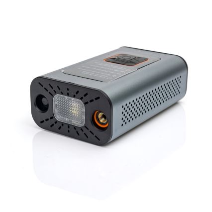 LED Digitālais kabatas kompresors 3in1 4000 mAh 5W melna