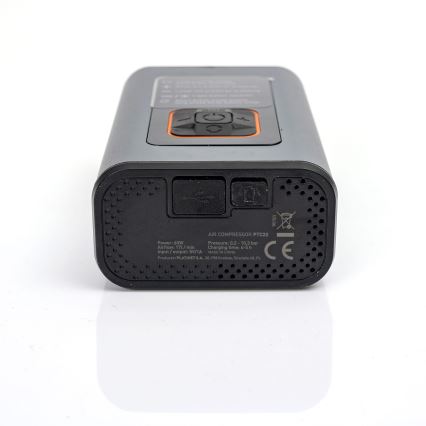 LED Digitālais kabatas kompresors 3in1 4000 mAh 5W melna