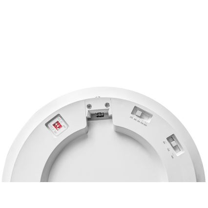 Regulējams LED griestu gaismeklis ar kustības un krēslas sensoru OLDA, LED/6/12/18W, 230V, Ø 23 cm