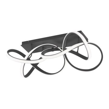 LED dimējama griestu lampa INDIGO LED/64W/230V melna