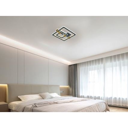 LED dimējama griestu lampa LED/140W/230V 3000-6500K + tālvadības pults