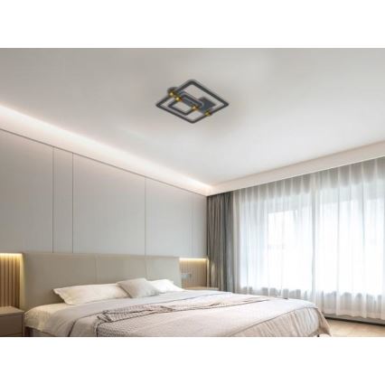 LED dimējama griestu lampa LED/140W/230V 3000-6500K + tālvadības pults