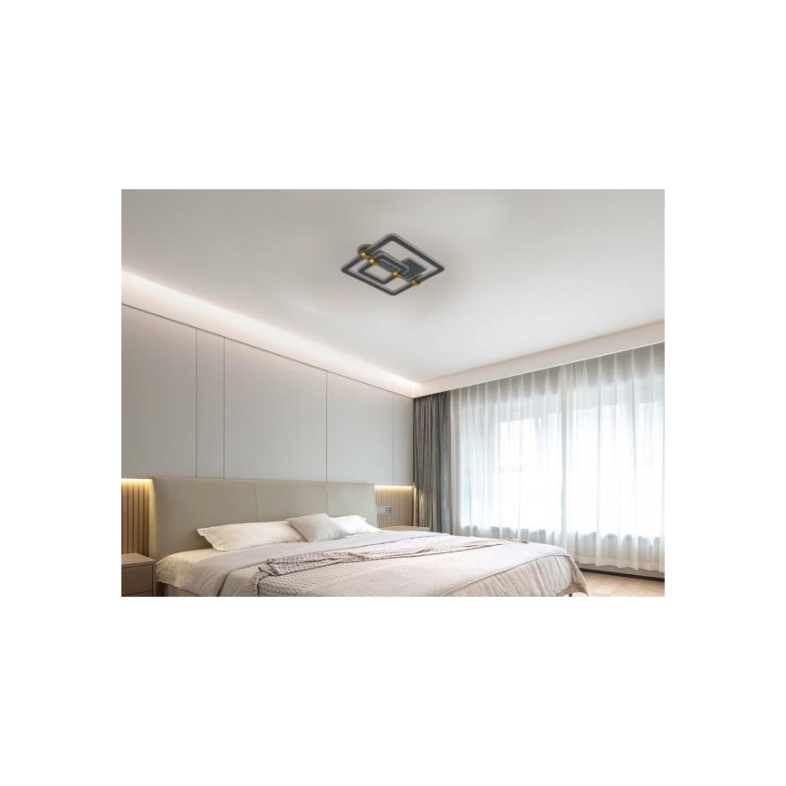 LED dimējama griestu lampa LED/140W/230V 3000-6500K + tālvadības pults