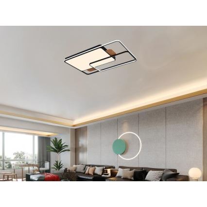 LED dimējama griestu lampa LED/280W/230V 3000-6500K + tālvadības pults