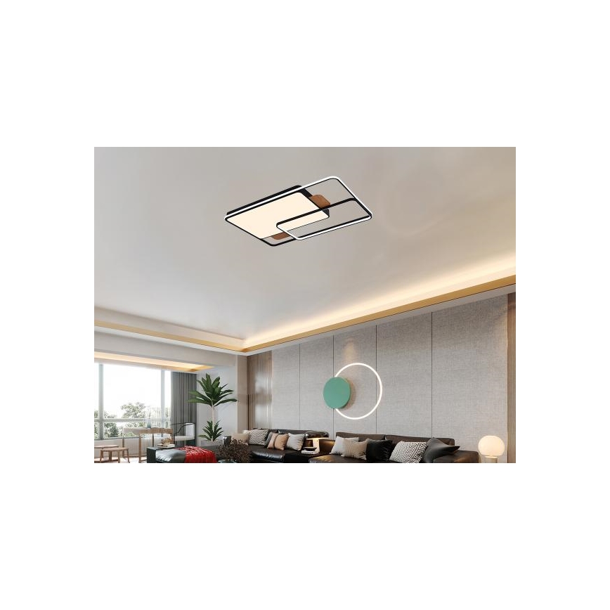 LED dimējama griestu lampa LED/280W/230V 3000-6500K + tālvadības pults