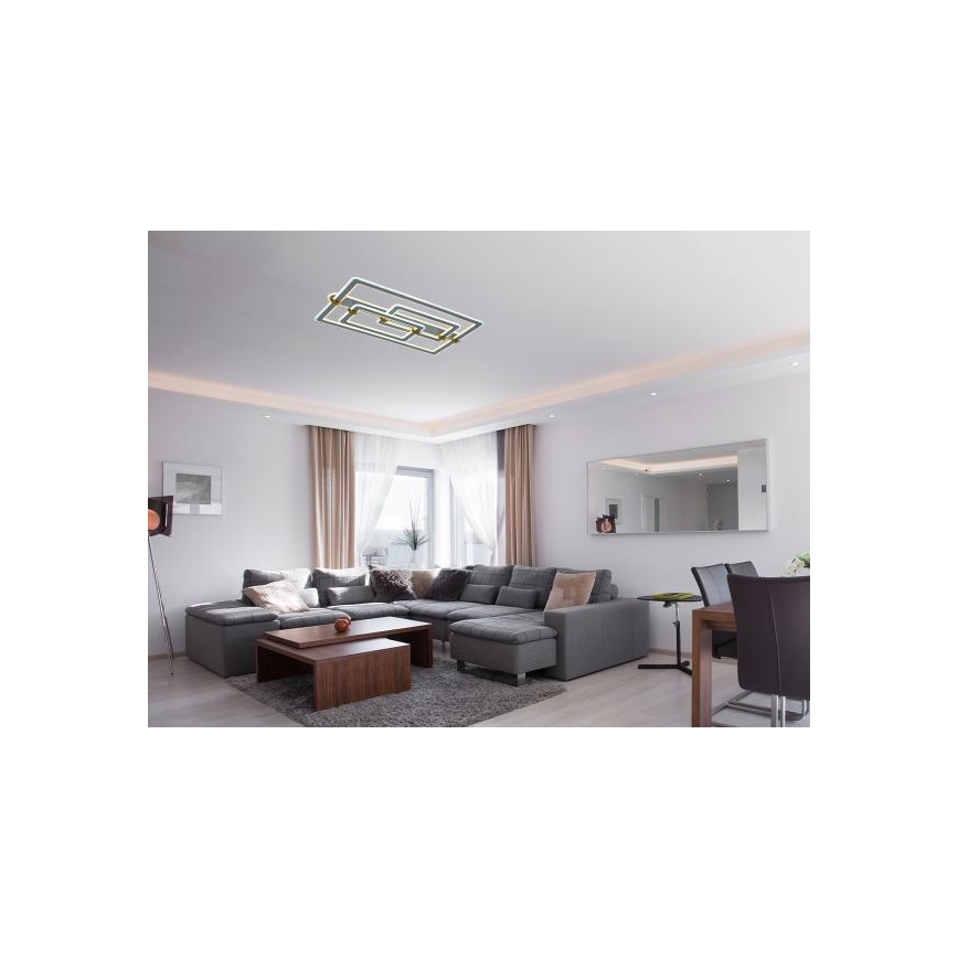 LED dimējama griestu lampa LED/280W/230V 3000-6500K + tālvadības pults