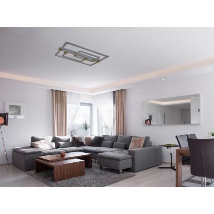 LED dimējama griestu lampa LED/280W/230V 3000-6500K + tālvadības pults