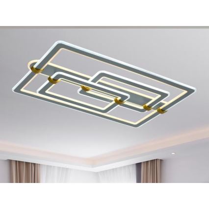 LED dimējama griestu lampa LED/280W/230V 3000-6500K + tālvadības pults
