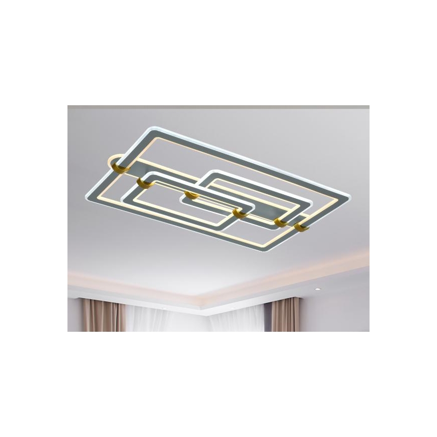 LED dimējama griestu lampa LED/280W/230V 3000-6500K + tālvadības pults