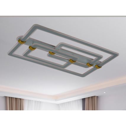 LED dimējama griestu lampa LED/280W/230V 3000-6500K + tālvadības pults