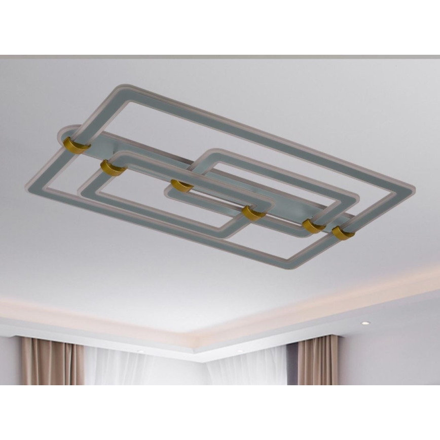 LED dimējama griestu lampa LED/280W/230V 3000-6500K + tālvadības pults