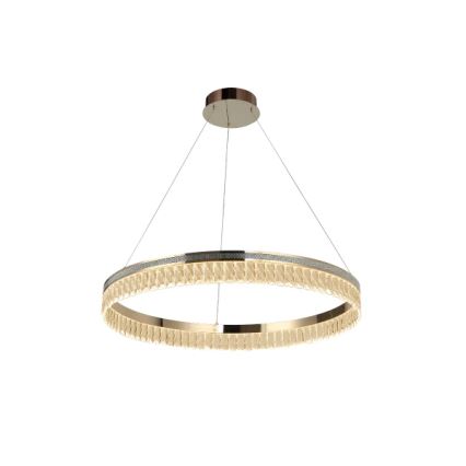 Dimējams LED kristāla lustrs uz troses THALIA LED/55W/230V 3000-6000K Ø 80 cm + tālvadības pults