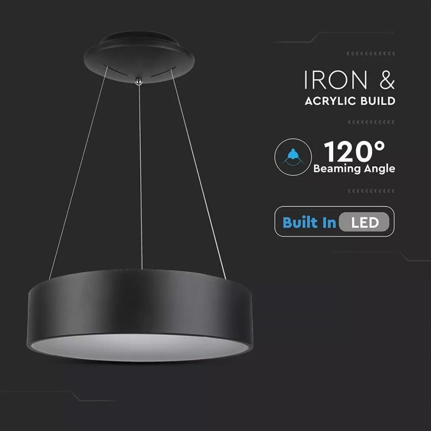 LED dimējama lustra uz kabeļa LED/20W/230V