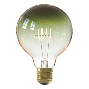 LED dimējama spuldze FILAMENT G125 E27/4W/230V 1800K zaļa