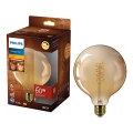 LED dimējama spuldze VINTAGE Philips G125 E27/7,3W/230V 2200K