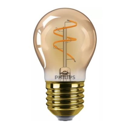 LED dimējama spuldze VINTAGE Philips P45 E27/3,1W/230V 2200K CRI 90