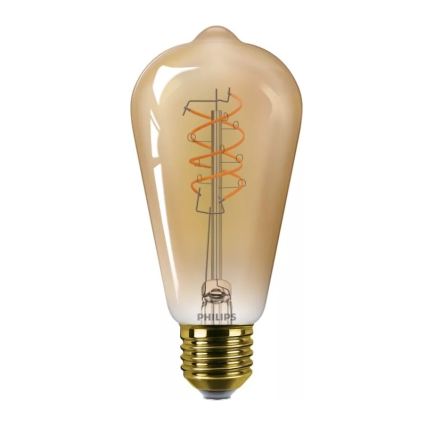 LED dimējama spuldze VINTAGE Philips ST64 E27/7,3W/230V 2200K CRI 90