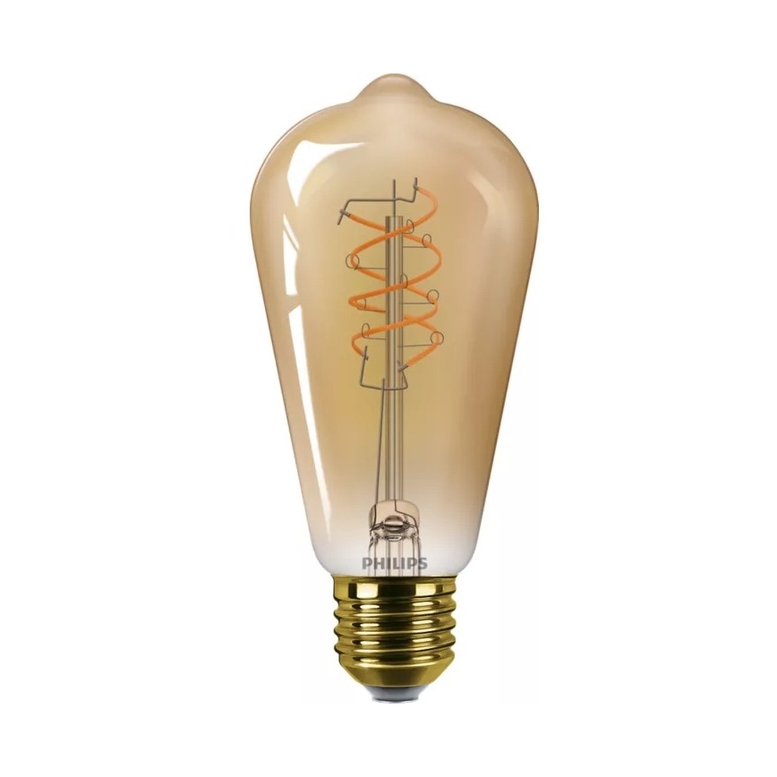 LED dimējama spuldze VINTAGE Philips ST64 E27/7,3W/230V 2200K CRI 90