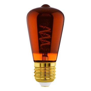 LED dimējama spuldze VINTAGE ST48 E27/4W/230V 2000K sarkana - Eglo 110199
