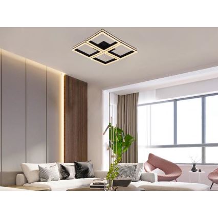 LED dimējama virsmas griestu lampa LED/215W/230V 3000-6500K + tālvadības pults