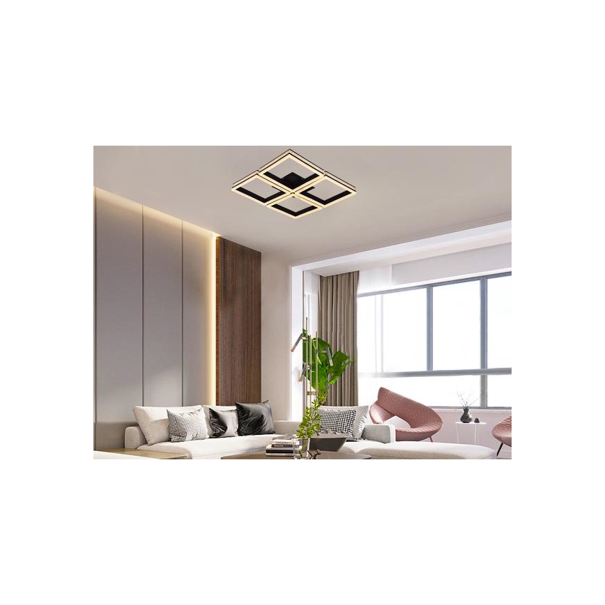 LED dimējama virsmas griestu lampa LED/215W/230V 3000-6500K + tālvadības pults