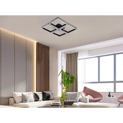 LED dimējama virsmas griestu lampa LED/215W/230V 3000-6500K + tālvadības pults