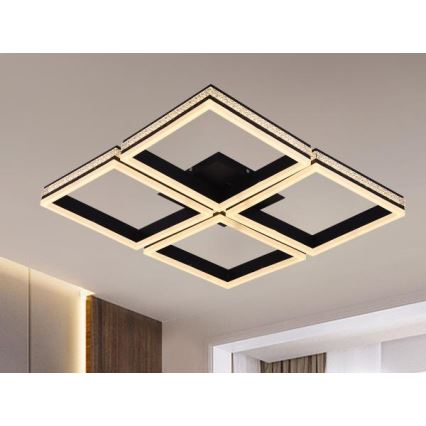 LED dimējama virsmas griestu lampa LED/215W/230V 3000-6500K + tālvadības pults