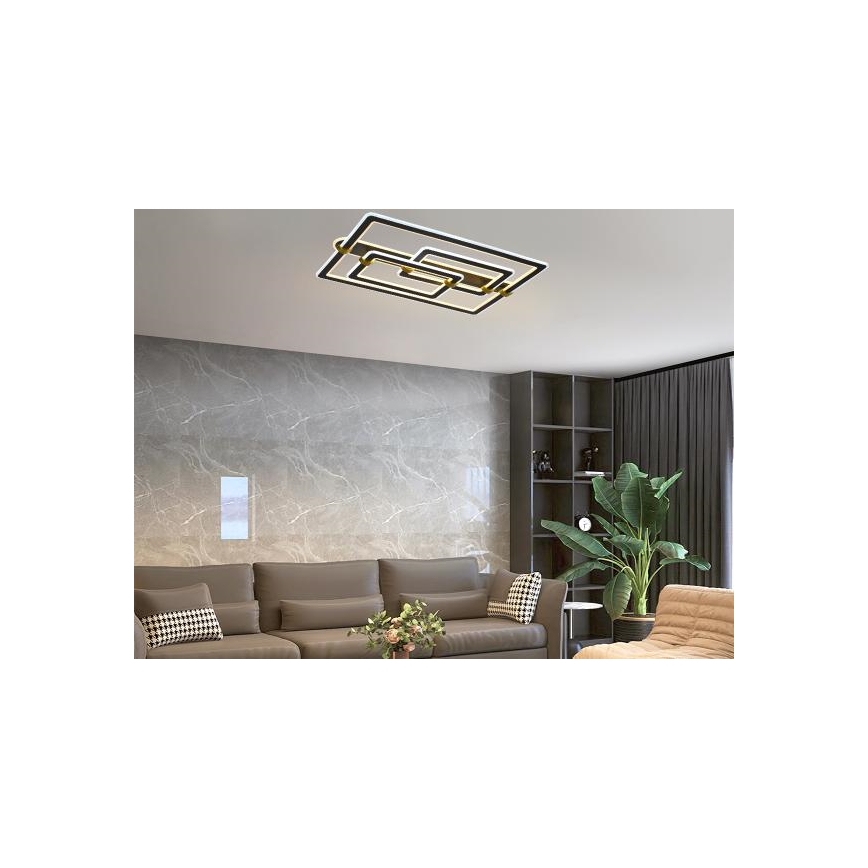 LED dimējamais griestu gaismeklis LED/280W/230V 3000-6500K + tālvadības pults