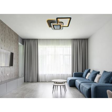 LED dimējams griestu gaismeklis LED/105W/230V 3000-6500K + tālvadības pults