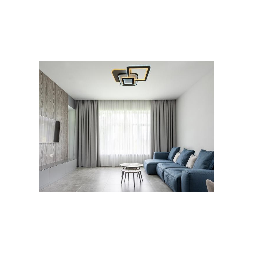 LED dimējams griestu gaismeklis LED/105W/230V 3000-6500K + tālvadības pults