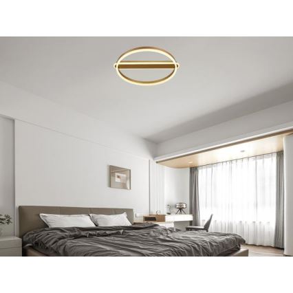 LED dimējams griestu gaismeklis LED/60W/230V 3000-6500K + tālvadības pults