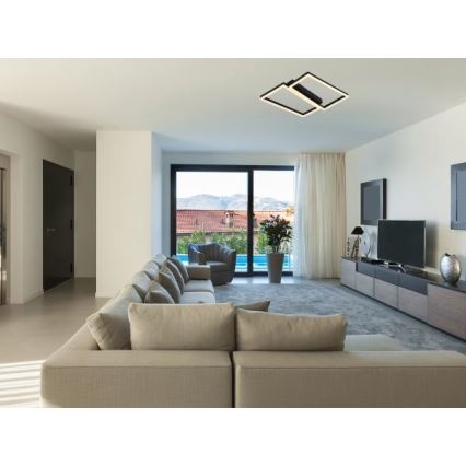 LED dimējams griestu gaismeklis LED/65W/230V 3000-6500K + tālvadības pults