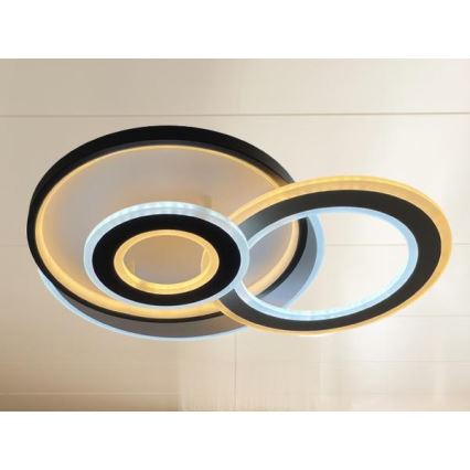 LED dimējams griestu gaismeklis LED/95W/230V 3000-6500K + tālvadība
