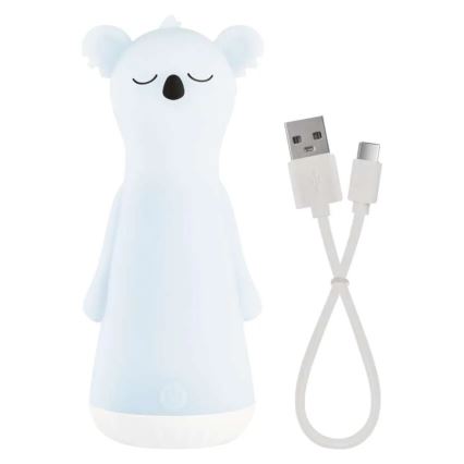 LED dimējams uzlādējams bērnu lukturītis ar naktsgaismu (2 vienā) — 3,7 V, 1200 mAh