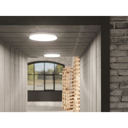 LED dimējams vannas istabas griestu gaismeklis LED/30W/230V 3000/4000/5000K Ø 38 cm IP54