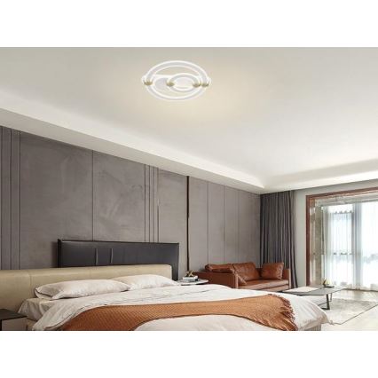 LED dimmējama griestu lampa LED/120W/230V 3000-6500K + tālvadība
