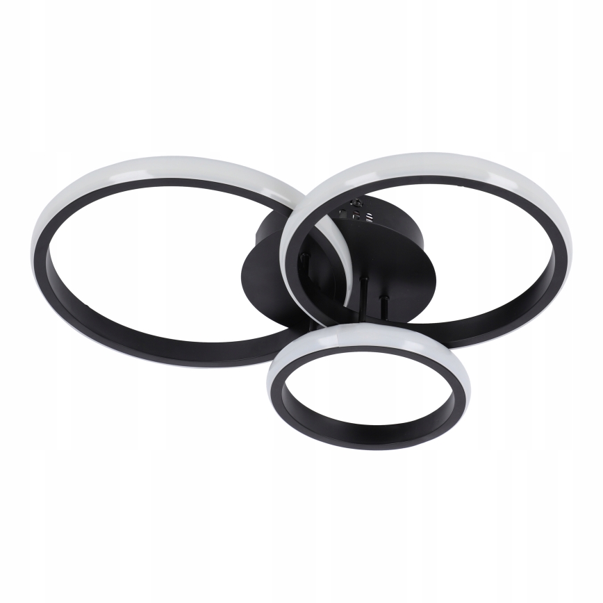 LED dimmējams griestu gaismeklis LED/70W/230V 3000-6500K melns + tālvadības pults