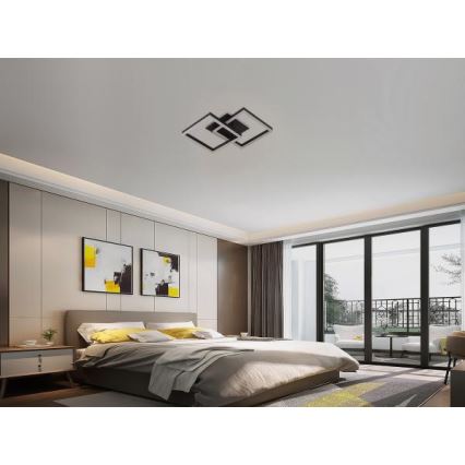 LED dimmējama griestu lampa LED/80W/230V 3000-6500K ar tālvadības pulti