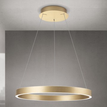 LED dimmējama lustra uz troses KOLK LED/60W/230V 2700/3000/4000K Ø 60 cm zelta