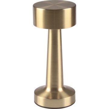 LED dimmējama skārienjutīga galda lampa SIMPLY LED/5V 2700/4000/6500K 800 mAh zelta