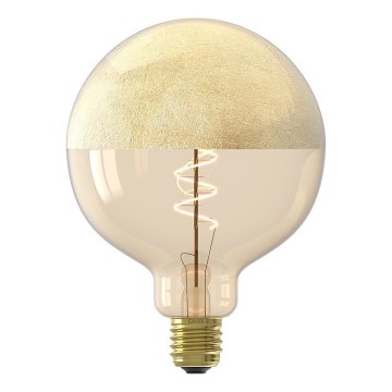 LED dimmējama spuldze ar zelta pārklājumu FILAMENT G125 E27/4W/230V 1800K CRI 90