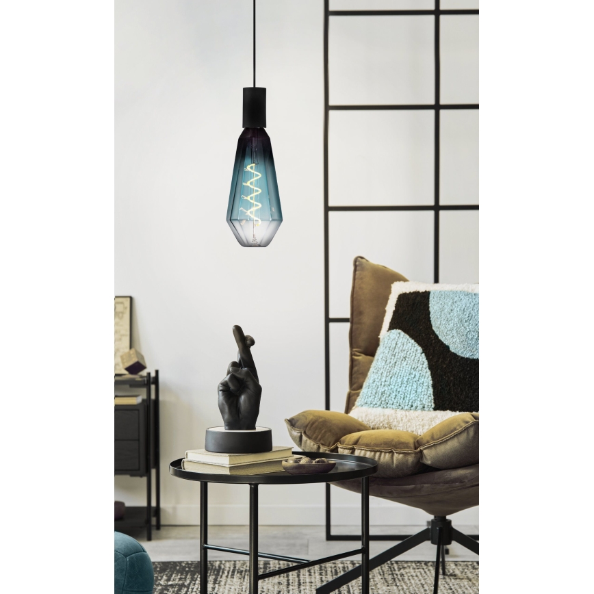 LED dimmējamā spuldze VINTAGE E27/4W/230V 2000K zila - Eglo 110235