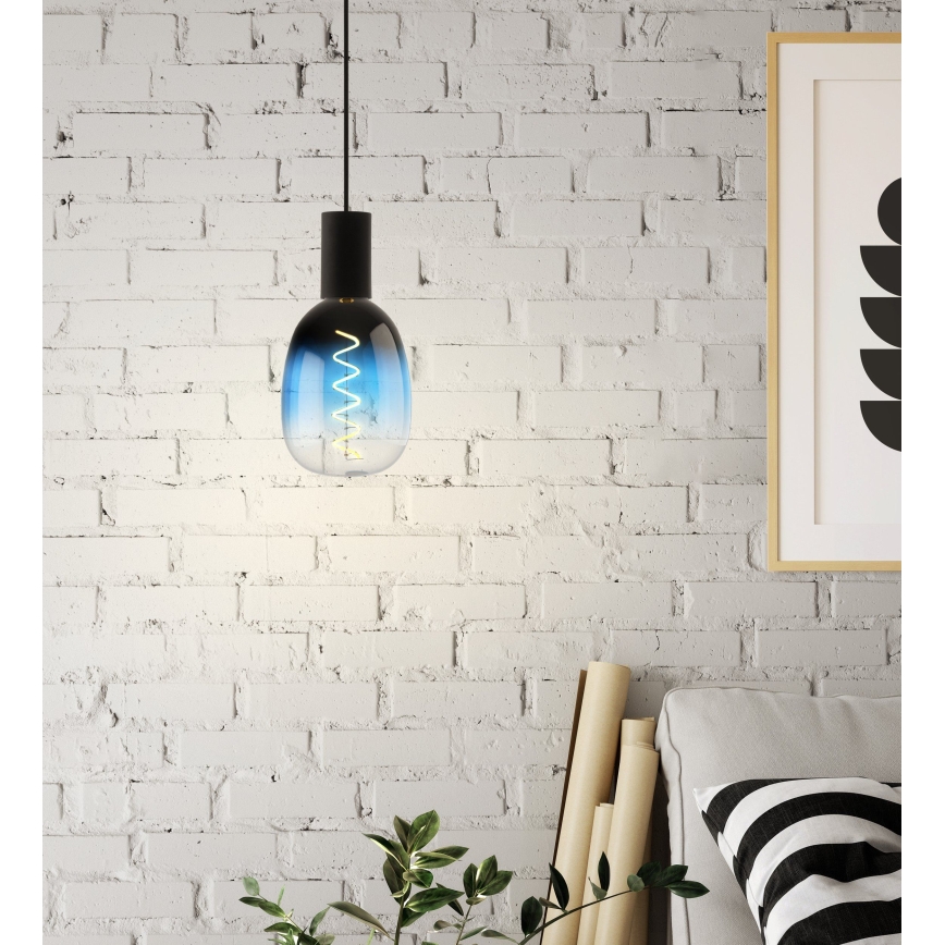 LED dimmējamā spuldze VINTAGE T120 E27/4W/230V 2000K zila - Eglo 110224