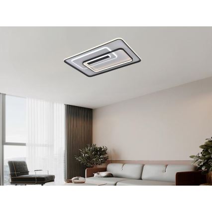 LED dimmējams griestu gaismeklis LED/160W/230V 3000-6500K + tālvadība