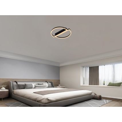 LED dimmējams griestu gaismeklis LED/55W/230V 3000-6500K + ar tālvadību