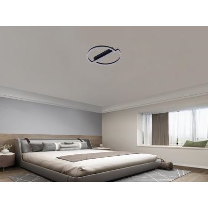 LED dimmējams griestu gaismeklis LED/55W/230V 3000-6500K + ar tālvadību